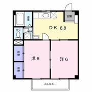 ムーンパディ1の間取り画像