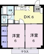 ニューシティ本間の間取り画像