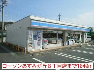 近くのローソンあすみが丘8丁目店まで1,040m(徒歩13分)