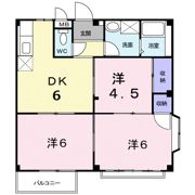 エルディム リ－ベの間取り画像