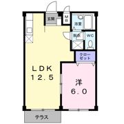 レジデンス砂岡の間取り画像