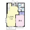 とまとハイツⅡの間取り画像