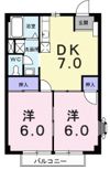 メゾンホワイトの間取り画像