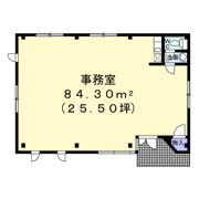 下有知事務所の間取り画像