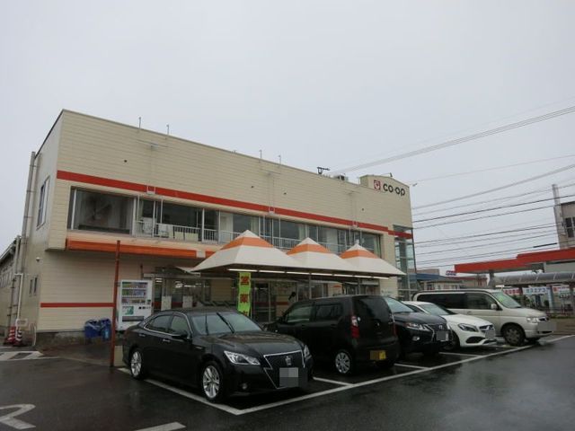 近くのコープあいちコープ岡崎まで270m（徒歩4分）