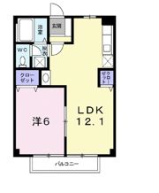 メゾンKIの間取り画像
