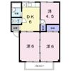 シティハイツエレガントAの間取り画像