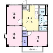 ニューシティ大西70Aの間取り画像