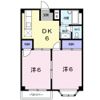 トキタハイツの間取り画像