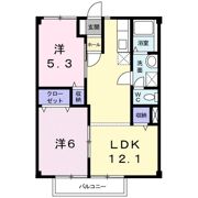 サンハイムⅠの間取り画像
