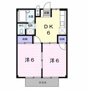 シティハイツ住崎Bの間取り画像