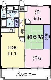 コートヒルズの間取り画像