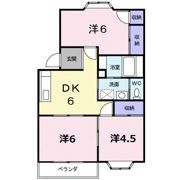 プラドール新庄の間取り画像