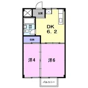サニーコート日永の間取り画像