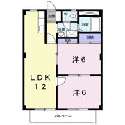 ベルハイツ1の間取り画像