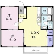 カーサ前栽の間取り画像