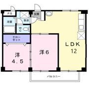 リプルスハイツ B棟の間取り画像