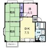 コスモハイツTURUの間取り画像