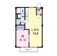 キャッスル豊Ⅱの間取り画像