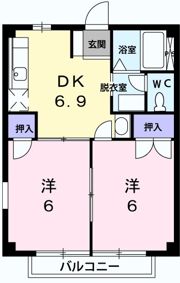 ガーデンヒルズⅠの間取り画像