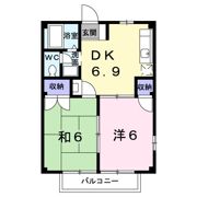 ファミールコートⅢの間取り画像