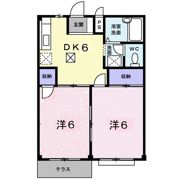 エルディムよしかわの間取り画像