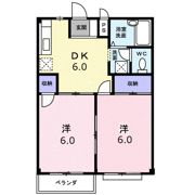 エルディムよしかわの間取り画像
