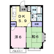 キャッスルSW Bの間取り画像