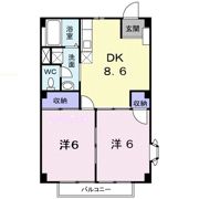 メゾニティ14Bの間取り画像