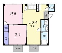 シテイハイツロイヤルの間取り画像