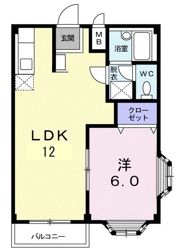 グランデール松本の間取り画像