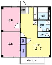 パークサイドの間取り画像