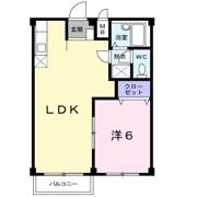 アンテリージェ真鍋の間取り画像