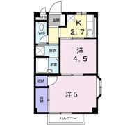 エルディムKの間取り画像