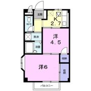 エルディムKの間取り画像