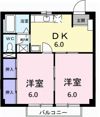 テルサ中居Aの間取り画像