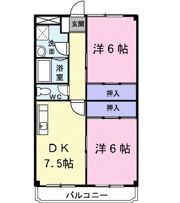 セントラルパークハイツの間取り画像