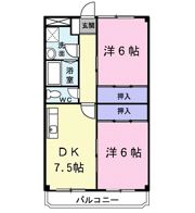 セントラルパークハイツの間取り画像