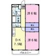 セントラルパークハイツの間取り画像
