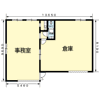 勝岡町倉庫付事務所の間取り画像