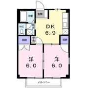 ドリームⅠの間取り画像