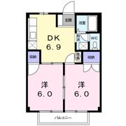 ドリームⅠの間取り画像