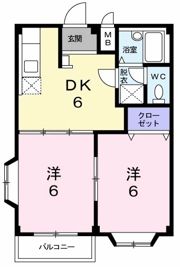 シティメゾン新井の間取り画像