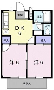 メゾングレイスの間取り画像