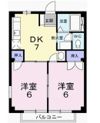 サンパステルAの間取り画像