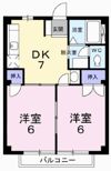 サンパステルAの間取り画像