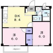 ベルメゾンの間取り画像