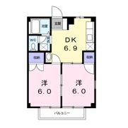 エレガンスながらの間取り画像