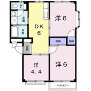 クレストークⅡの間取り画像