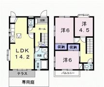 ホワイトハウスの間取り画像
